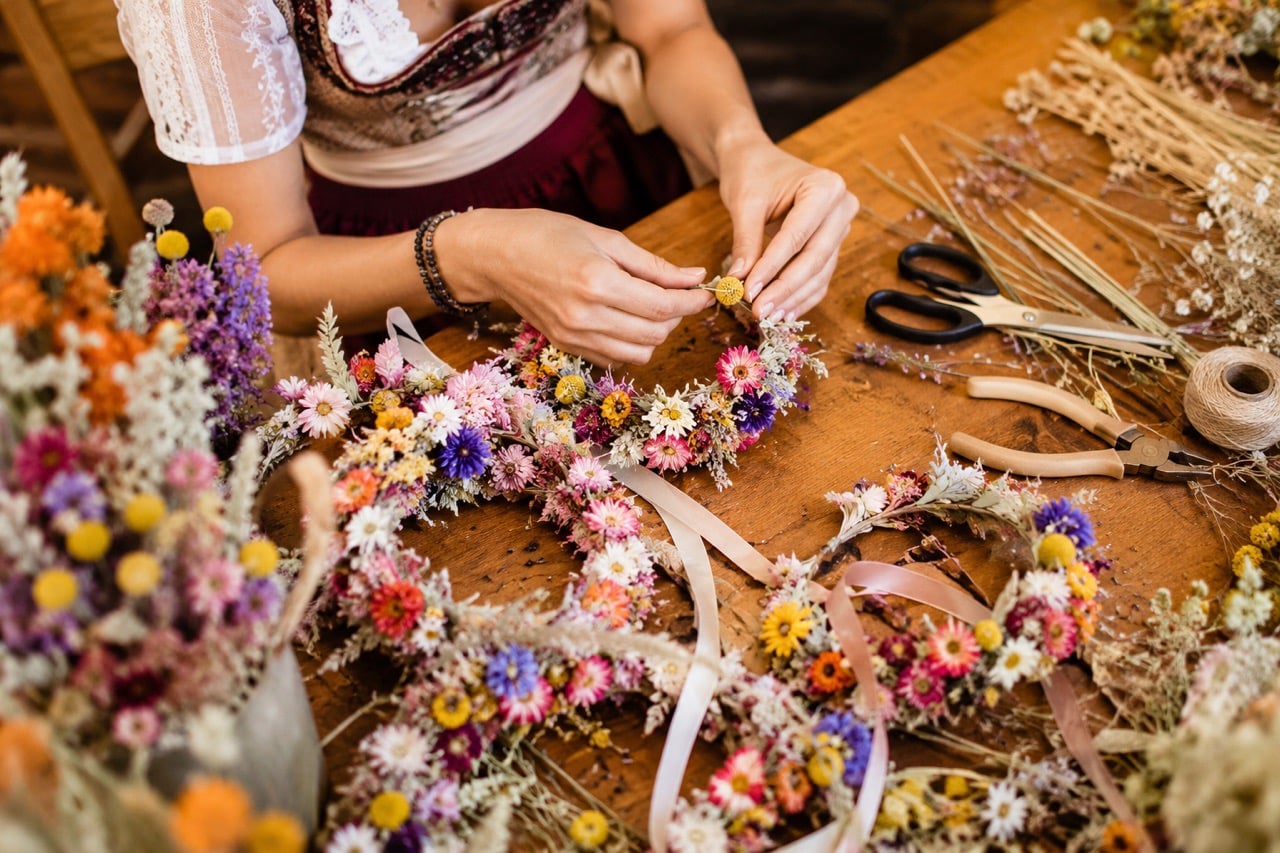 Wiesn-Haarkranz Workshop – Female Only