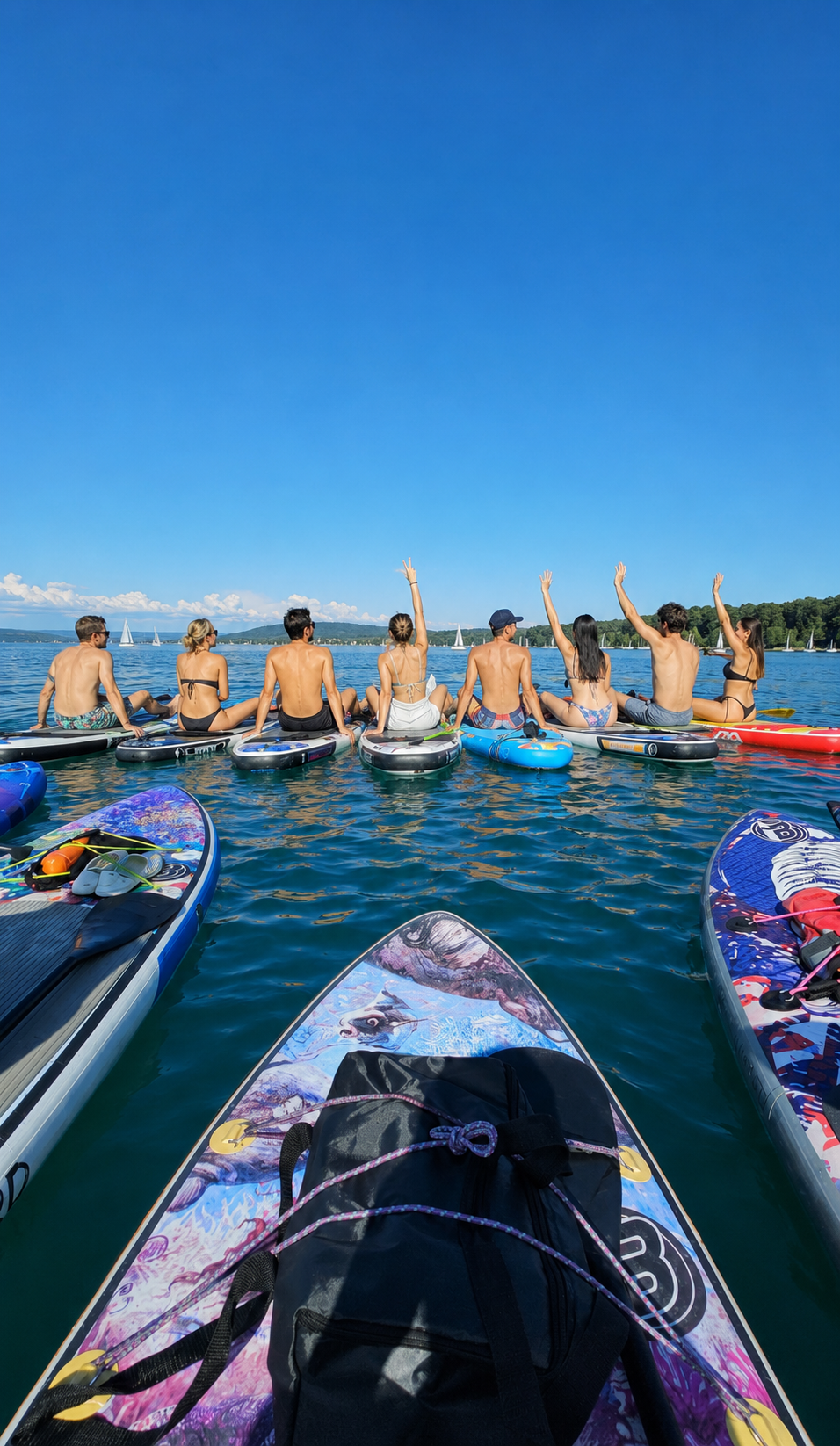 Let's go Ammersee: SUP, Spaß & Pizza